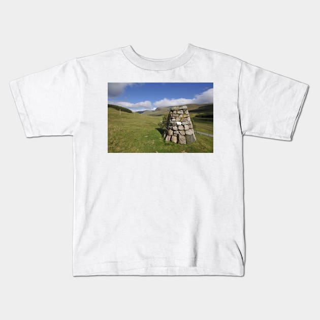 Glen Lyon Kids T-Shirt by StephenJSmith